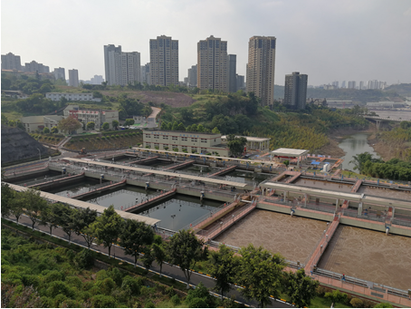 污水处理厂全景图片